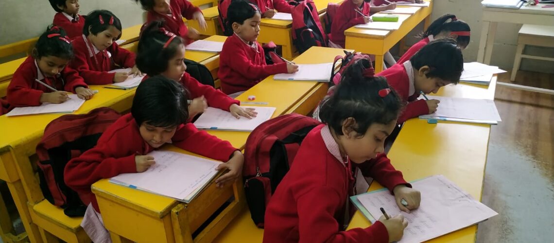 Handwriting Competition – Bidya Bharati School